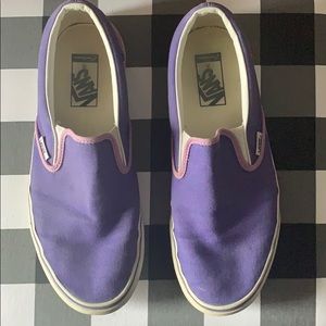 Custom Purple Vans